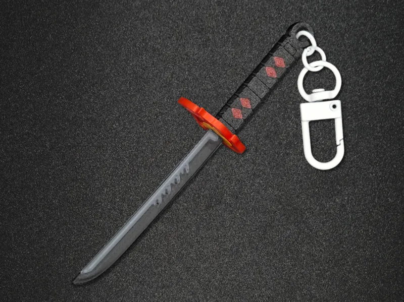 Demon Slayer Tanjiro Kamado Blade 2 Keyring