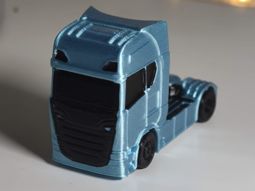 1/64 Detailed Scania 770S Truck Model (Scalable)