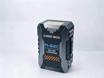 Modelo para impresión 3D: 卡甲 M-02C 卡片收纳箱 — vista de referencia 4