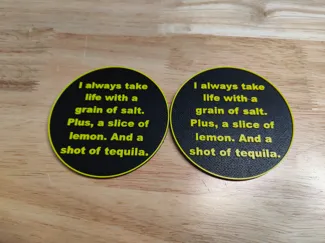 Tequila Coaster
