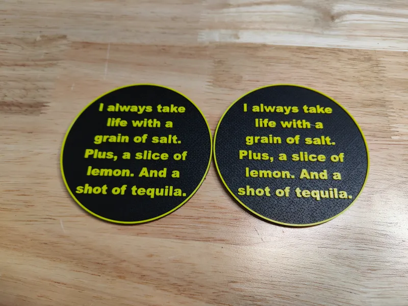 Tequila Coaster