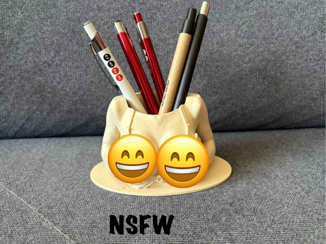 NSFW pencil holder