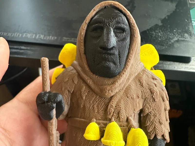 Mamuthones Magnet – Sardinian Carnival Mask