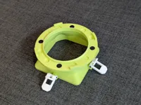 NEW Chamber Exhaust Magnetic Adapter 4in - 6 walls, 25% inf