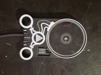 Less than 1hr - 0.2mm layer, 2 walls, 8% Crosshatch infill