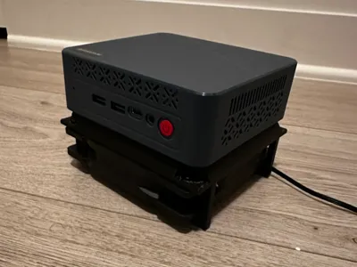 Bosgame E3 Mini PC cooling solution