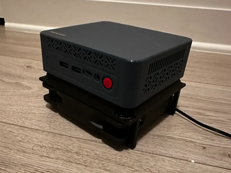 Bosgame E3 Mini PC cooling solution