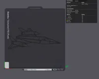 Tableau mural 2D avion SR-71 Blackbird — photo 4