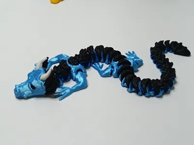 Articulated Flexi Dragon (Multicolor) #5