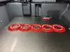 Brims added - 0.2mm layer, 3 walls, 10% infill