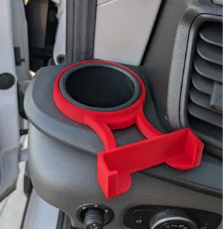 Phone holder Ford Transit Cup Holder