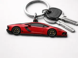 Lamborghini Aventador als Schlüsselanhänger  