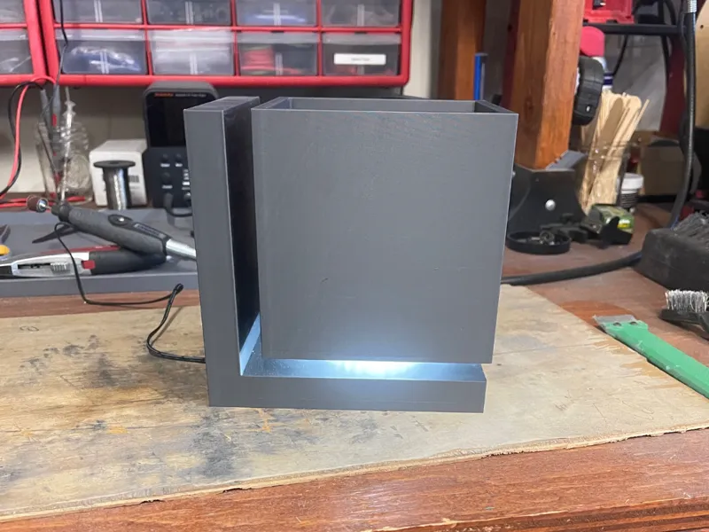 Updated Light diffuser for LED Planter