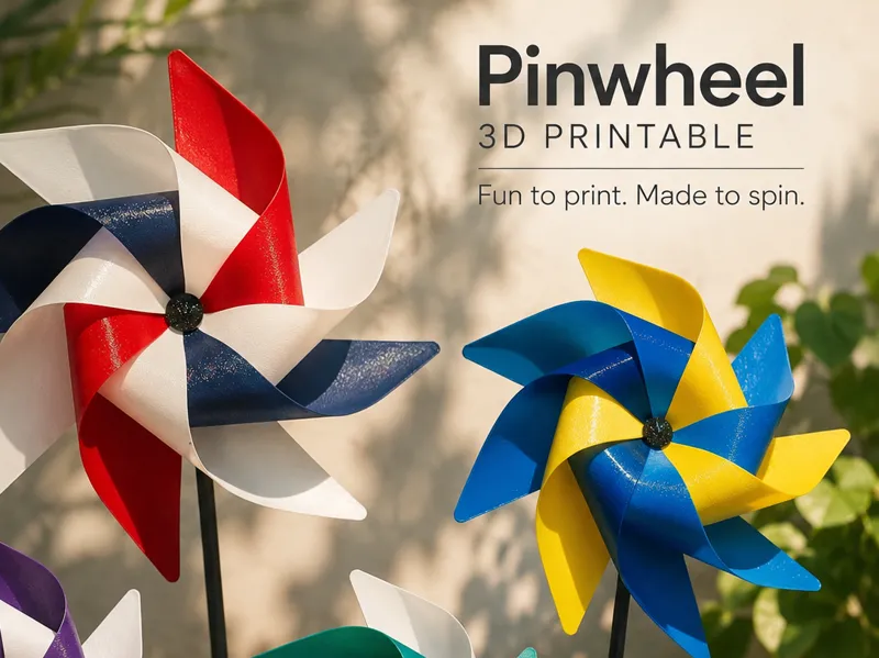 Colorful Pinwheel - No AMS Required