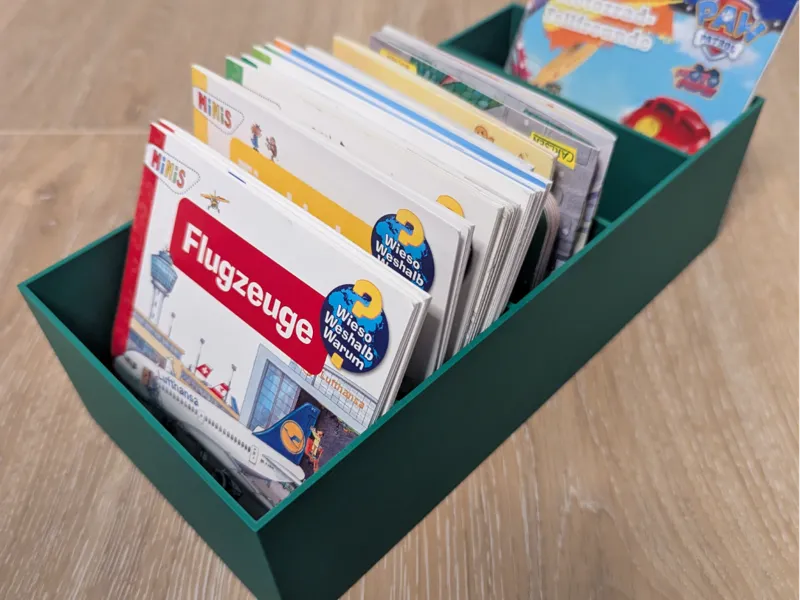 Organizer für kleine Kinderbücher