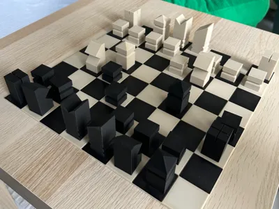 Minimal Chess Set - Beginner Friendly