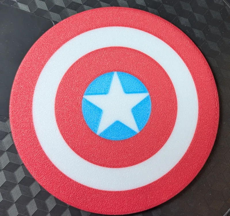 Captain America Shield Coaster