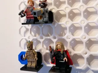 Brick Minifigure Multiboard Snaps