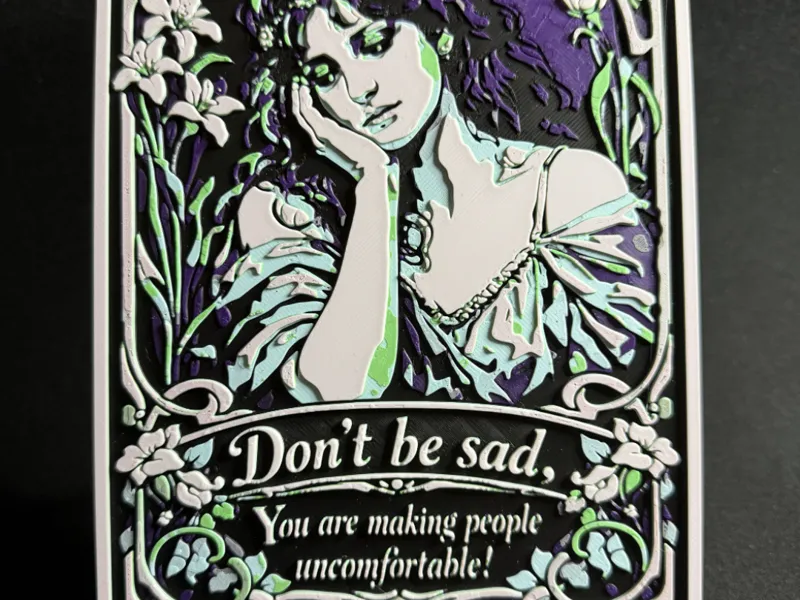 Don't be Sad, You are Making People Uncomfortable