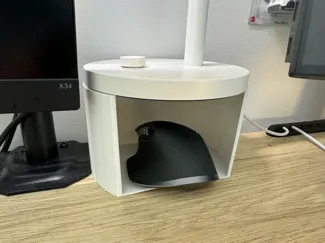 Support base for Xiaomi Desklamp & Mouse storage