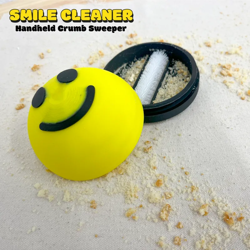 SMILE CLEANER Handheld Crumb Sweeper 