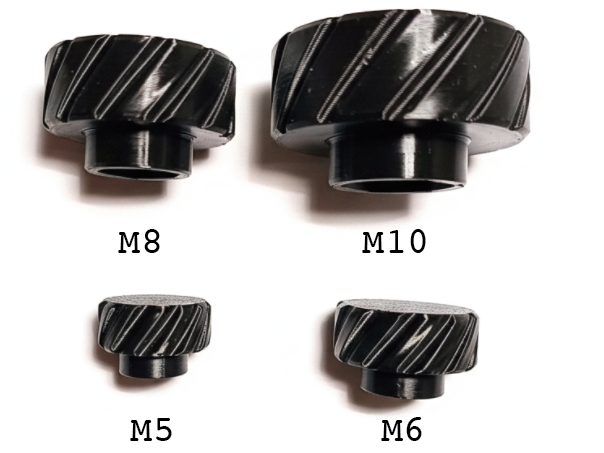 Screw Knobs – M3 to M10