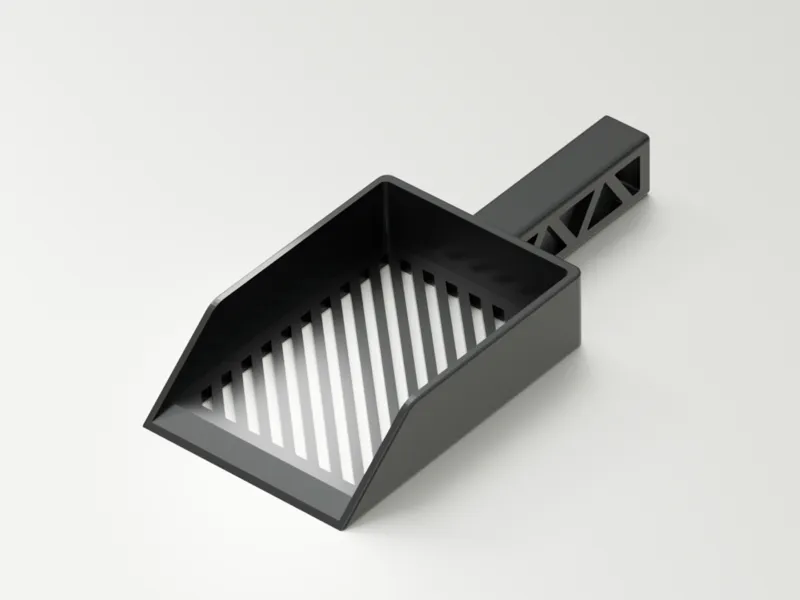 Cat Litter Scoop – Standable & Hangable
