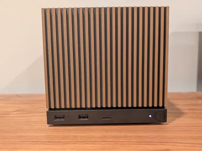 Steam Machine Faceplate - Narrow Slats