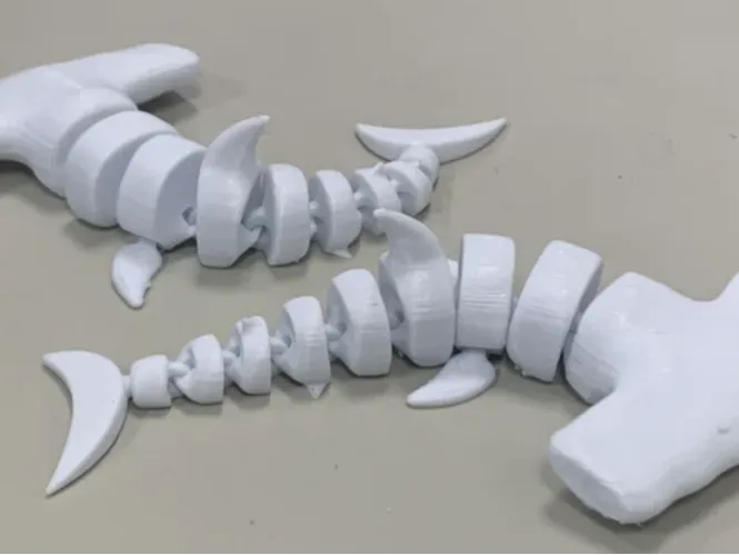articulated/flexiable hammerhead shark v2