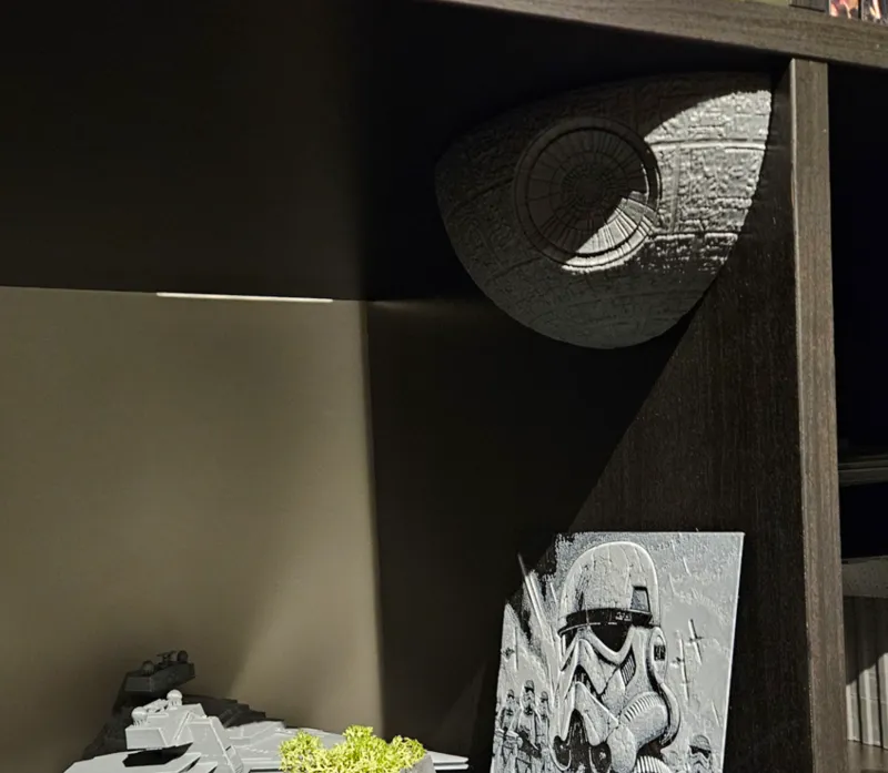 Star wars Death Star for sticking to a corner