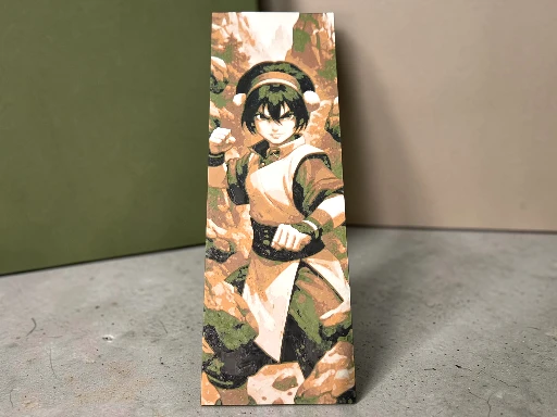 Toph Avatar 50mm x 150mm Bookmark