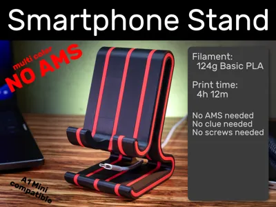 Phone holder - Multi Color - No AMS needed