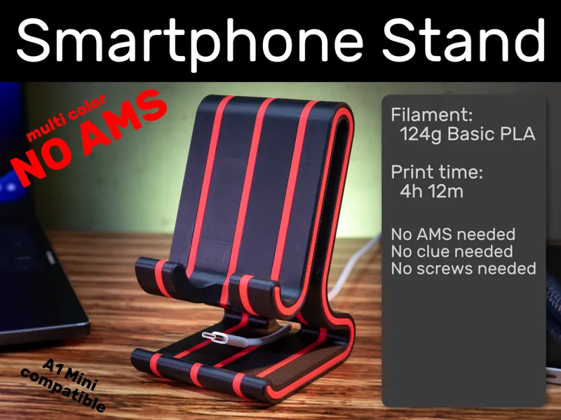 Phone holder - Multi Color - No AMS needed