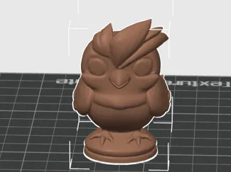 mono pidgey chess pawn 