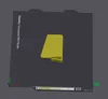 Horizontal printing can have better strength (asymmetrical, not for those with OCD)