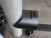 32mm Pipe ends with slide kit and knobs
