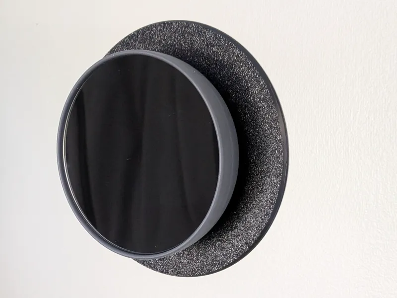 Nest Thermostat Textured Round Trim Plate