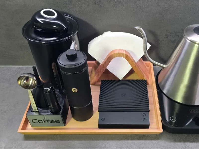 Coffee Tools Holder (RDT, Spoon, Brush, AirBlower)