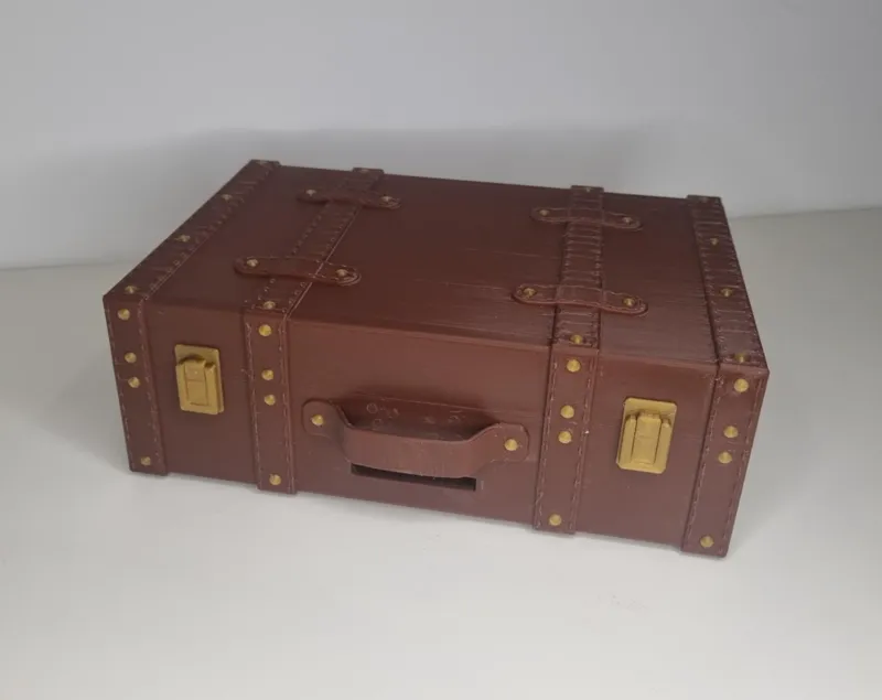 Travel suitcase piggy bank