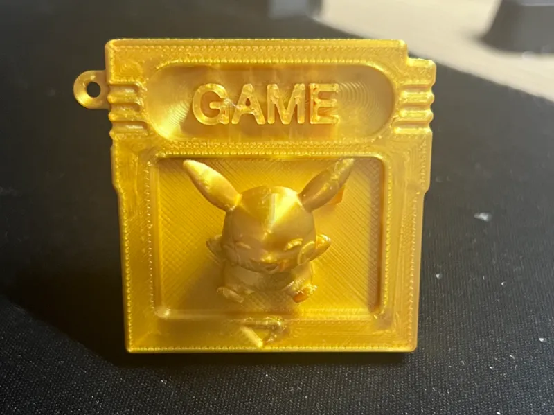 Game-pika Retro Keychain