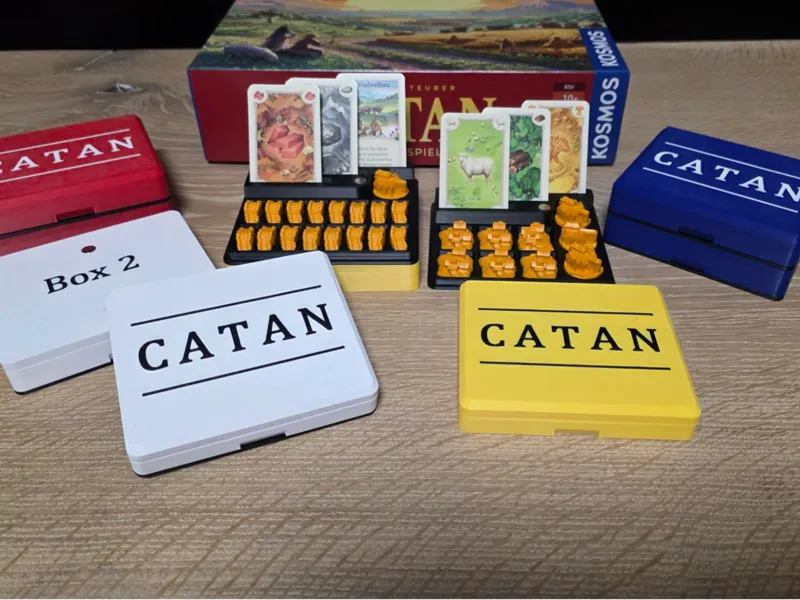 CATAN piece box