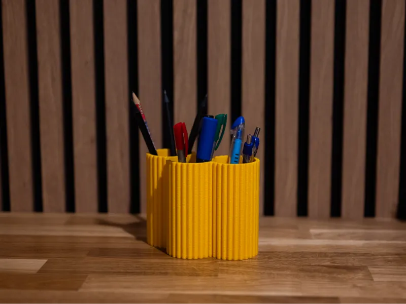 3-Compartment Pen Organizer - Holder