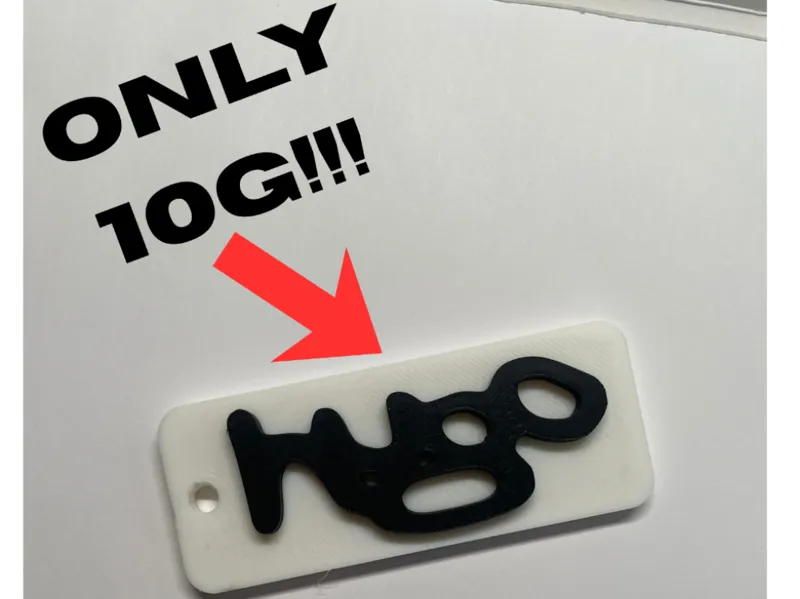 hugo Loyle Carner keychain black white No AMS!!!!!