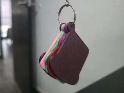 Sandwich Keychain