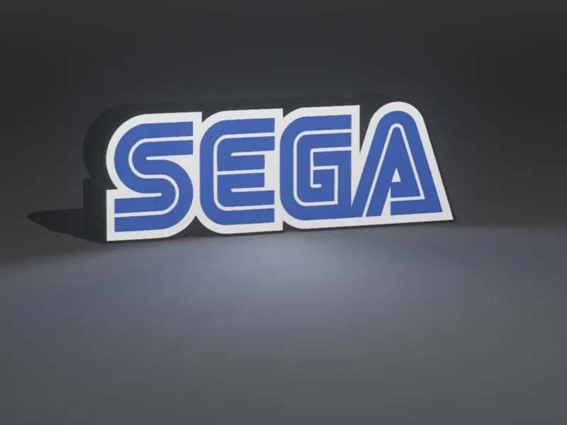lampada logo sega