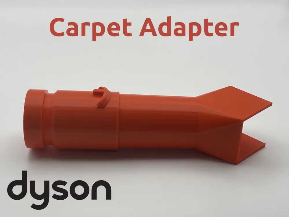 Dyson Rug Attachment Dyson Vacuum 90° Carpet Quick Release Attachment 2 - Free 3D Print ...