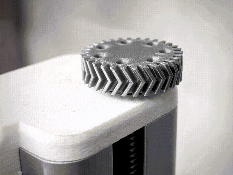 Small A1 Mini Herringbone Z-axis gear/knob