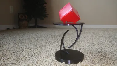 Tensegrity table with built in tensioning