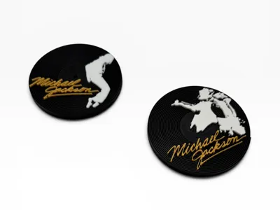 Vinyl Record Fridge Magnets – Two Designs