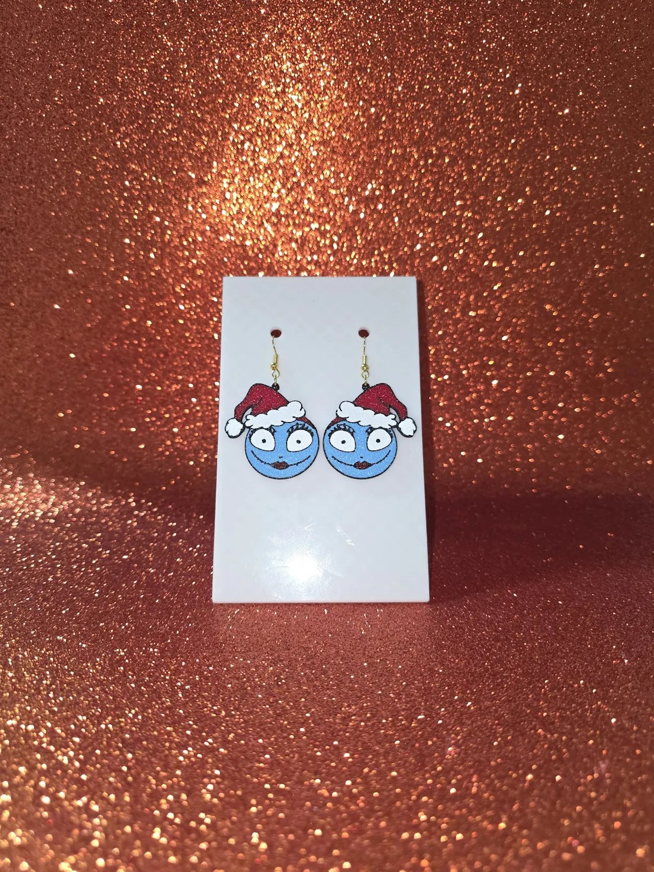 Santa Sally earrings view 2